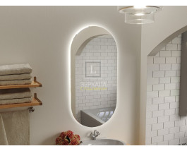Зеркало в ванную с подсветкой Бикардо