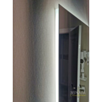 Зеркало с внутренней подсветкой для ванной комнаты Прайм 200х100 см (2000х1000 мм)